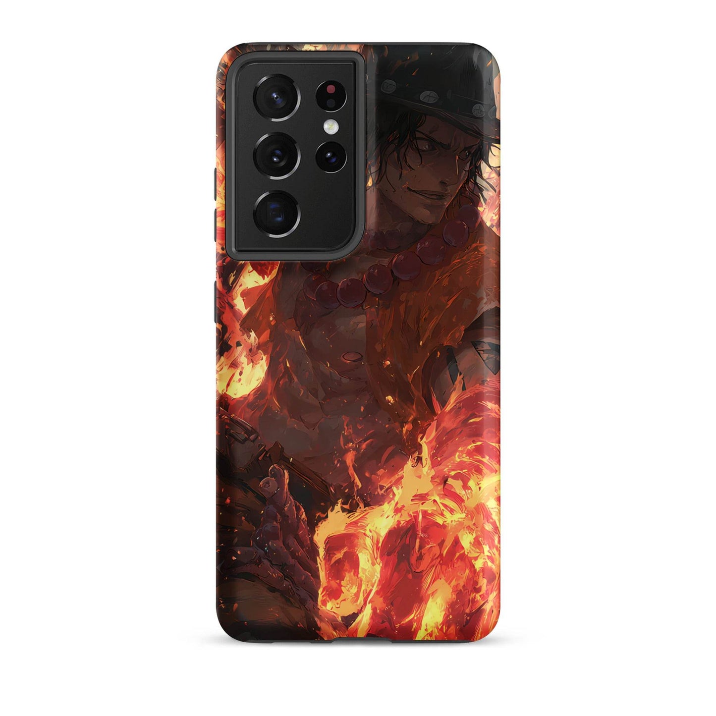 Fire Fist Ace, One Piece Portgas D. Ace Anime Fan Art Tough case for Samsung® - Chromavolt