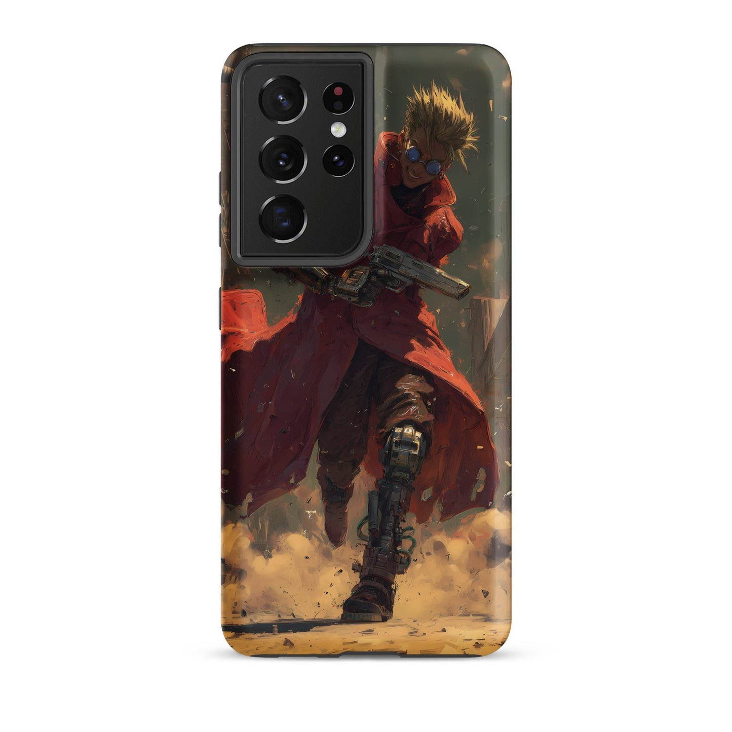 Vash the Stampede, Trigun Anime Fan Art Tough case for Samsung® - Chromavolt