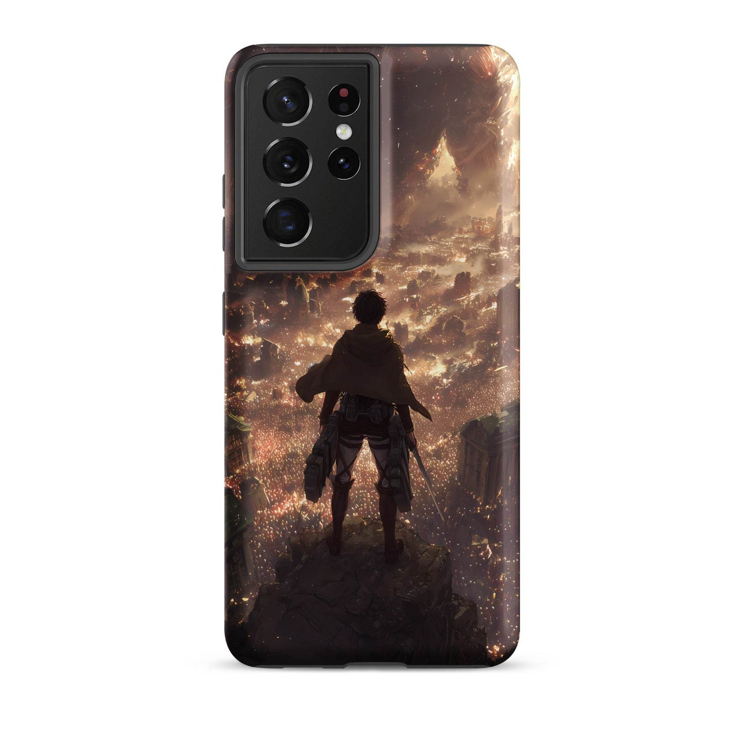 Eren Jaeger, Attack On Titan Anime Fan Art Tough case for Samsung® - Chromavolt