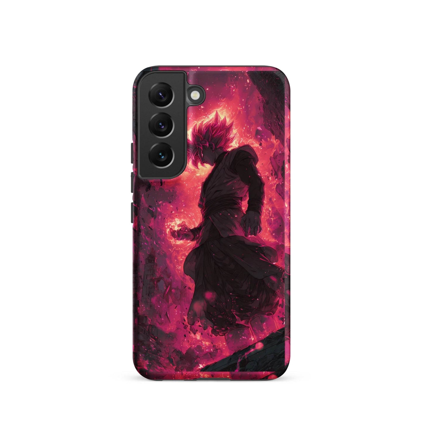 Zamasu Goku Black, Pink Rose Super Saiyan Dragon Ball Tough case for Samsung® - Chromavolt