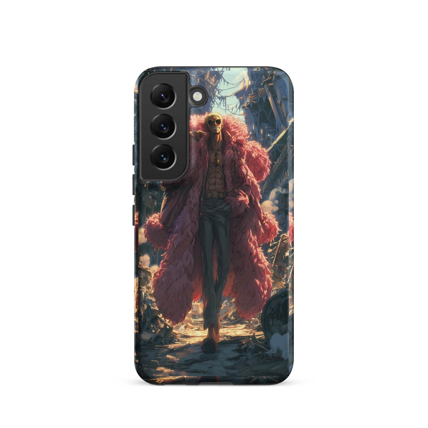 Donquixote Doflamingo King of Dressrosa, One Piece Anime Tough case for Samsung® - Chromavolt