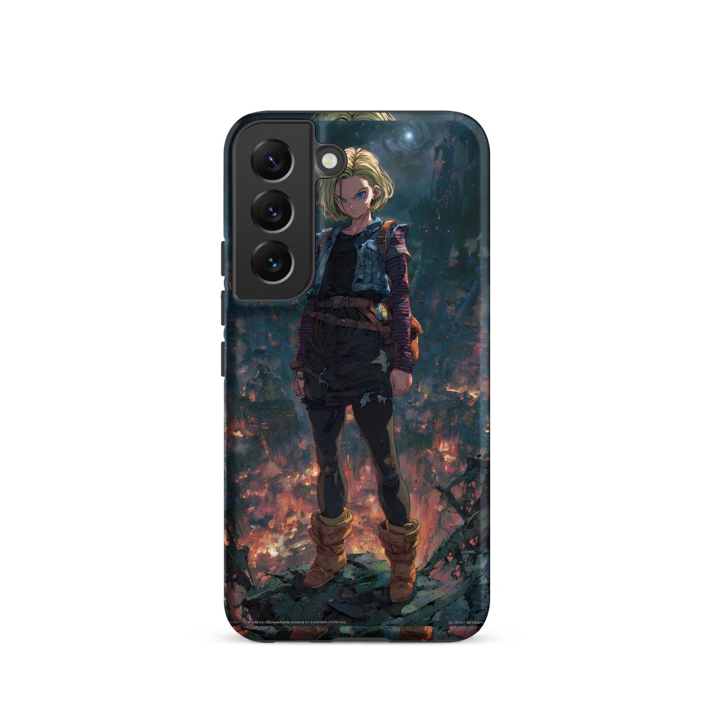 Android 18 Dragon Ball Z Anime Tough case for Samsung® - Chromavolt