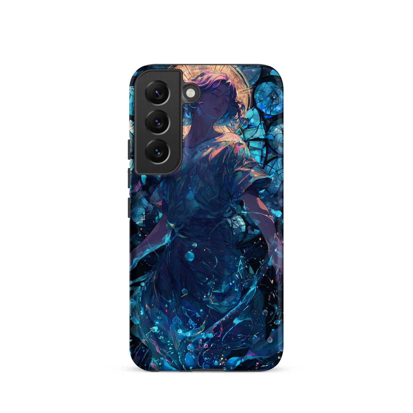 Aquarius Zodiac Sign Fan Art Tough case for Samsung® - Chromavolt