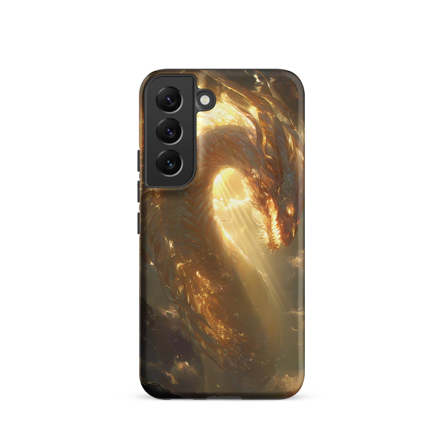 Light Dragon: The Celestial Flame Tough case for Samsung® - Chromavolt