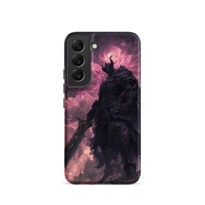 Dark Elemental Knight, Original Anime Art Tough case for Samsung® - Chromavolt
