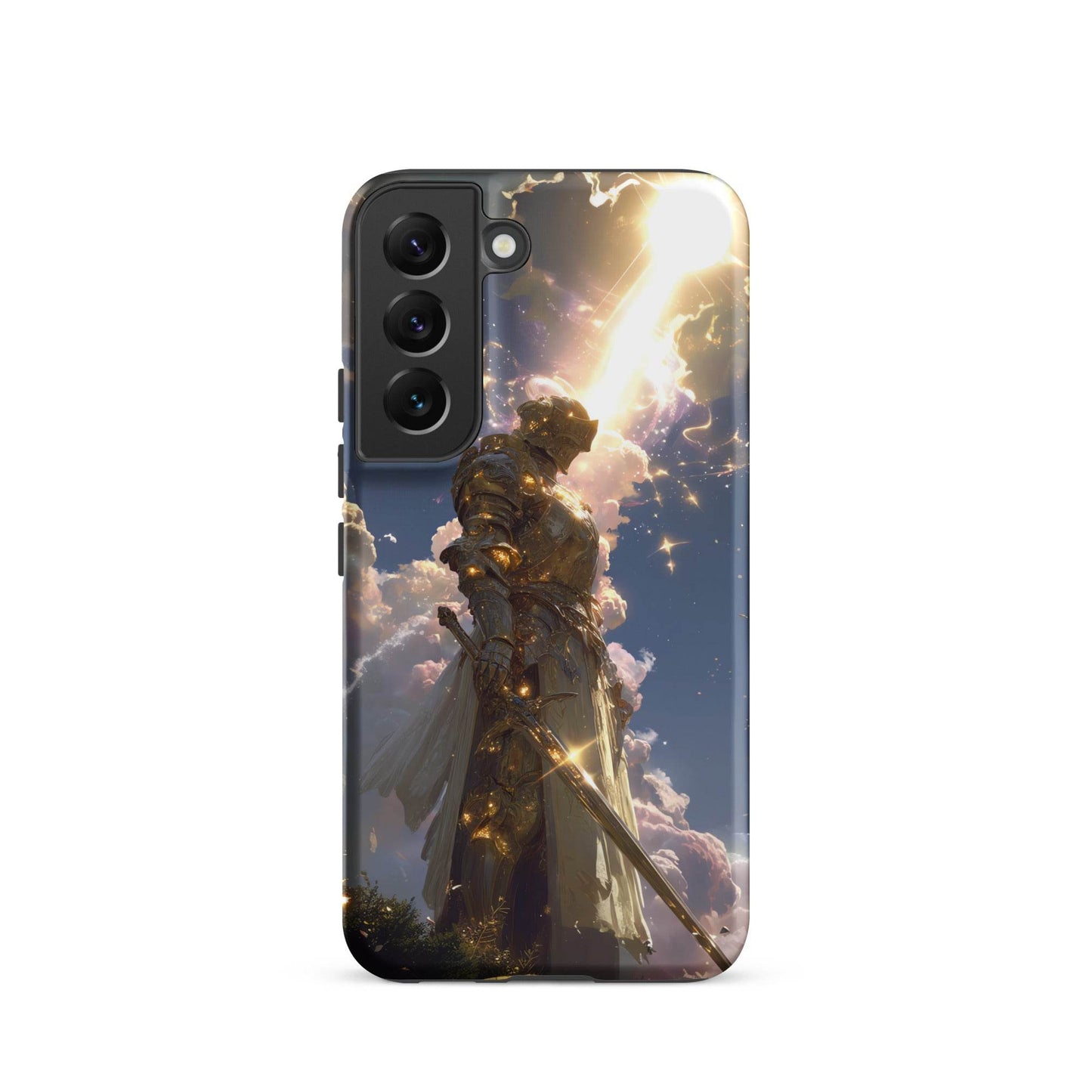 Light Elemental Knight, Original Anime Art Tough case for Samsung® - Chromavolt