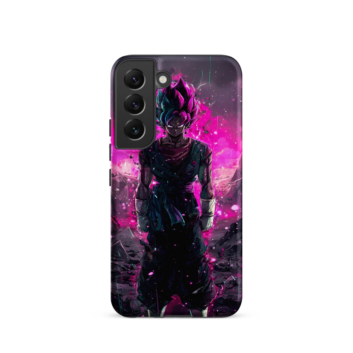 Super Saiyan Blue and Pink Rose Vegito, Dragon Ball Super Anime Fan Art Tough case for Samsung® - Chromavolt