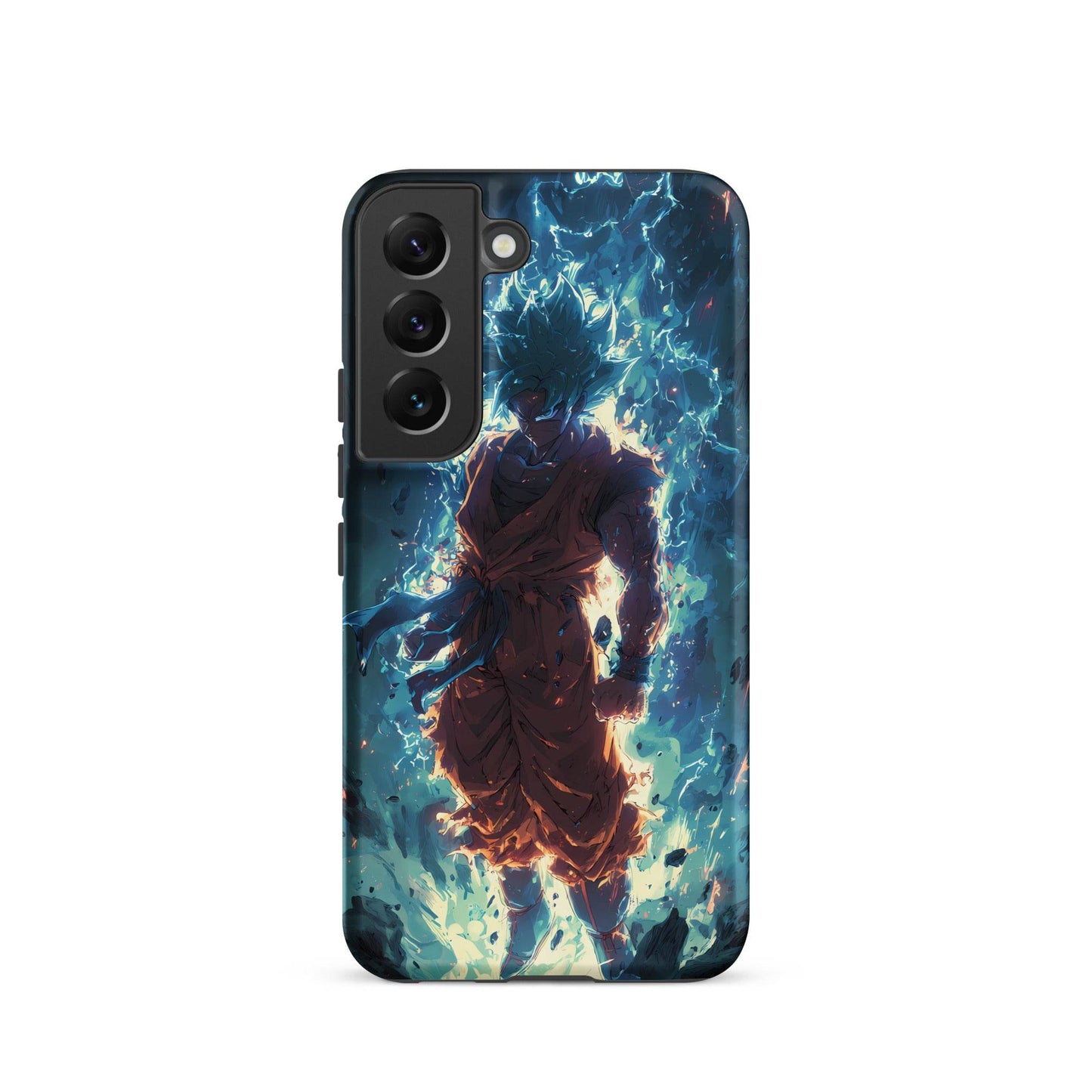 Super Saiyan Blue Goku, Dragon Ball Super Anime Fan Art Tough case for Samsung® - Chromavolt