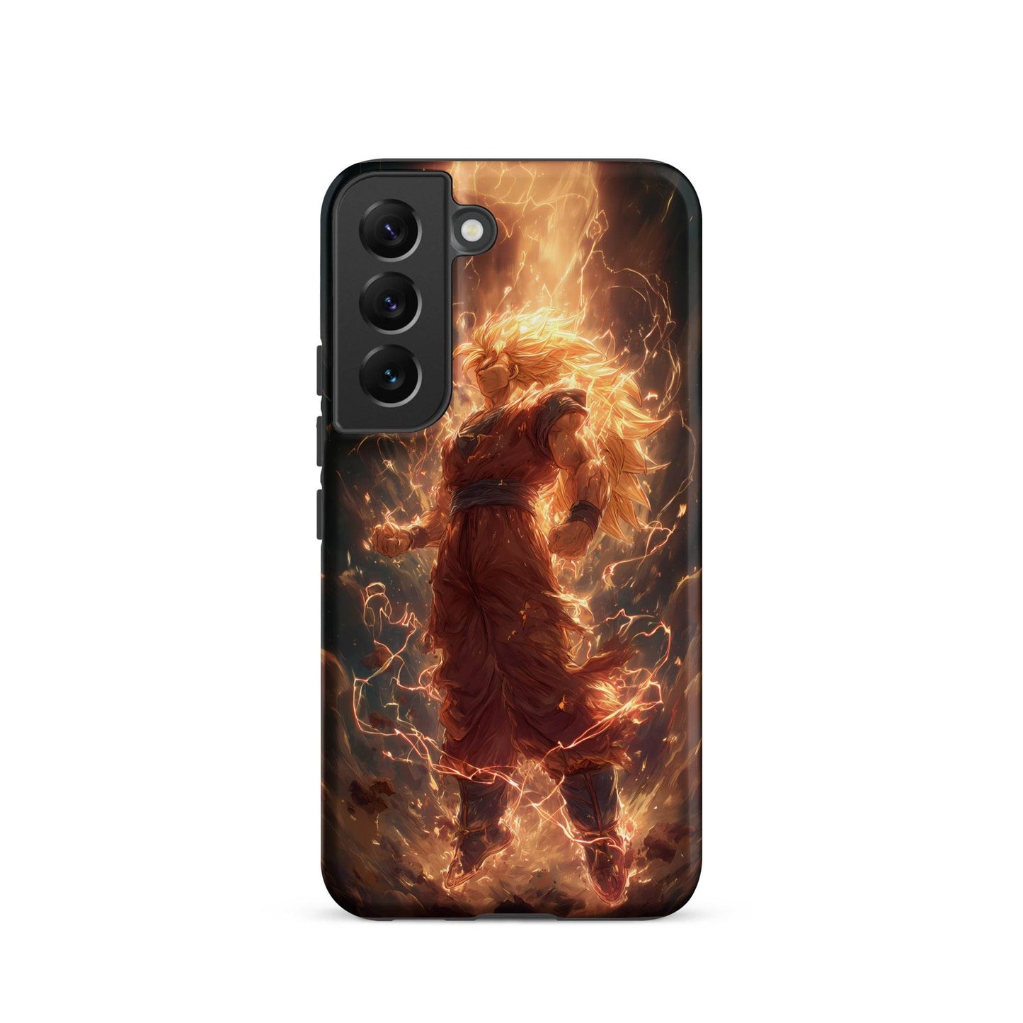 Super Saiyan 3 Goku, Dragon Ball Z Anime Fan Art Tough case for Samsung® - Chromavolt