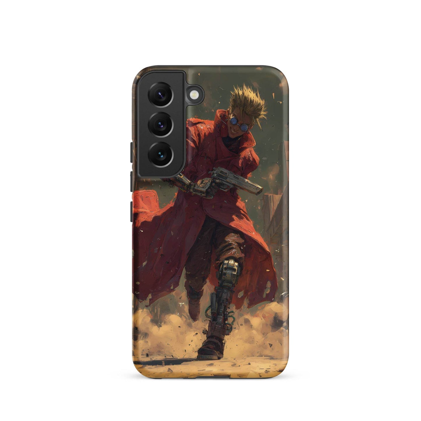 Vash the Stampede, Trigun Anime Fan Art Tough case for Samsung® - Chromavolt