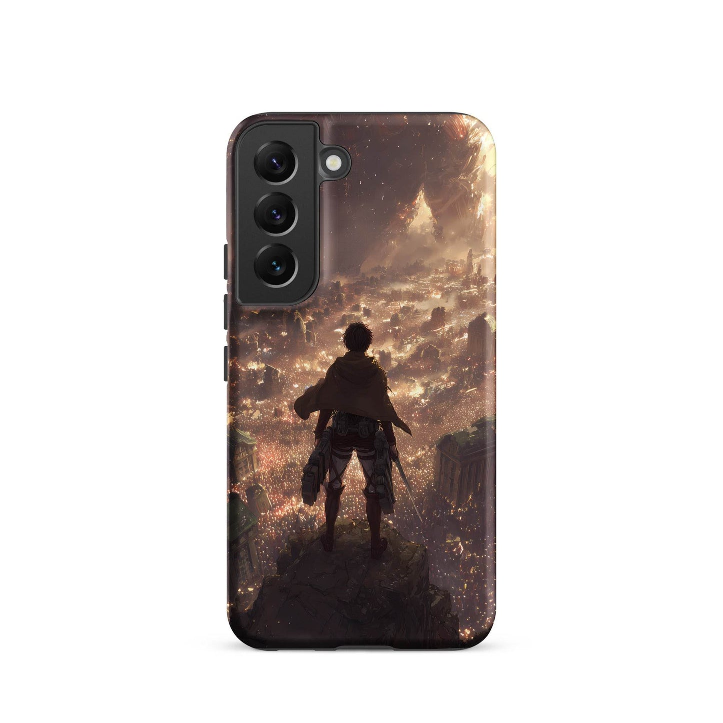 Eren Jaeger, Attack On Titan Anime Fan Art Tough case for Samsung® - Chromavolt