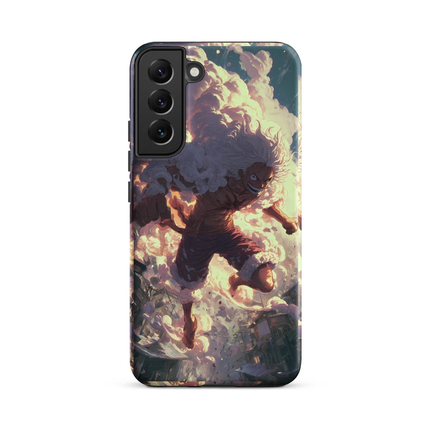 Monkey D Luffy Gear 5 Sun God Nika, One Piece Tough case for Samsung® - Chromavolt