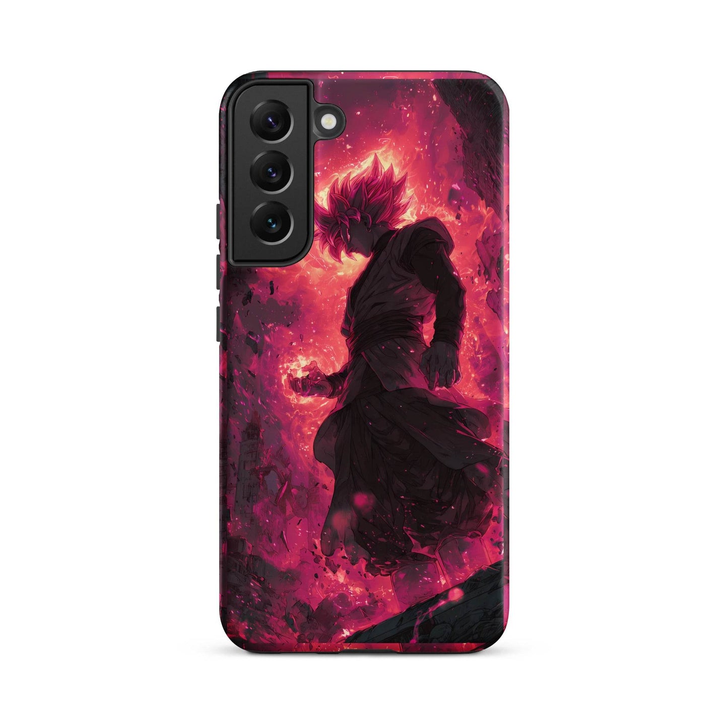 Zamasu Goku Black, Pink Rose Super Saiyan Dragon Ball Tough case for Samsung® - Chromavolt