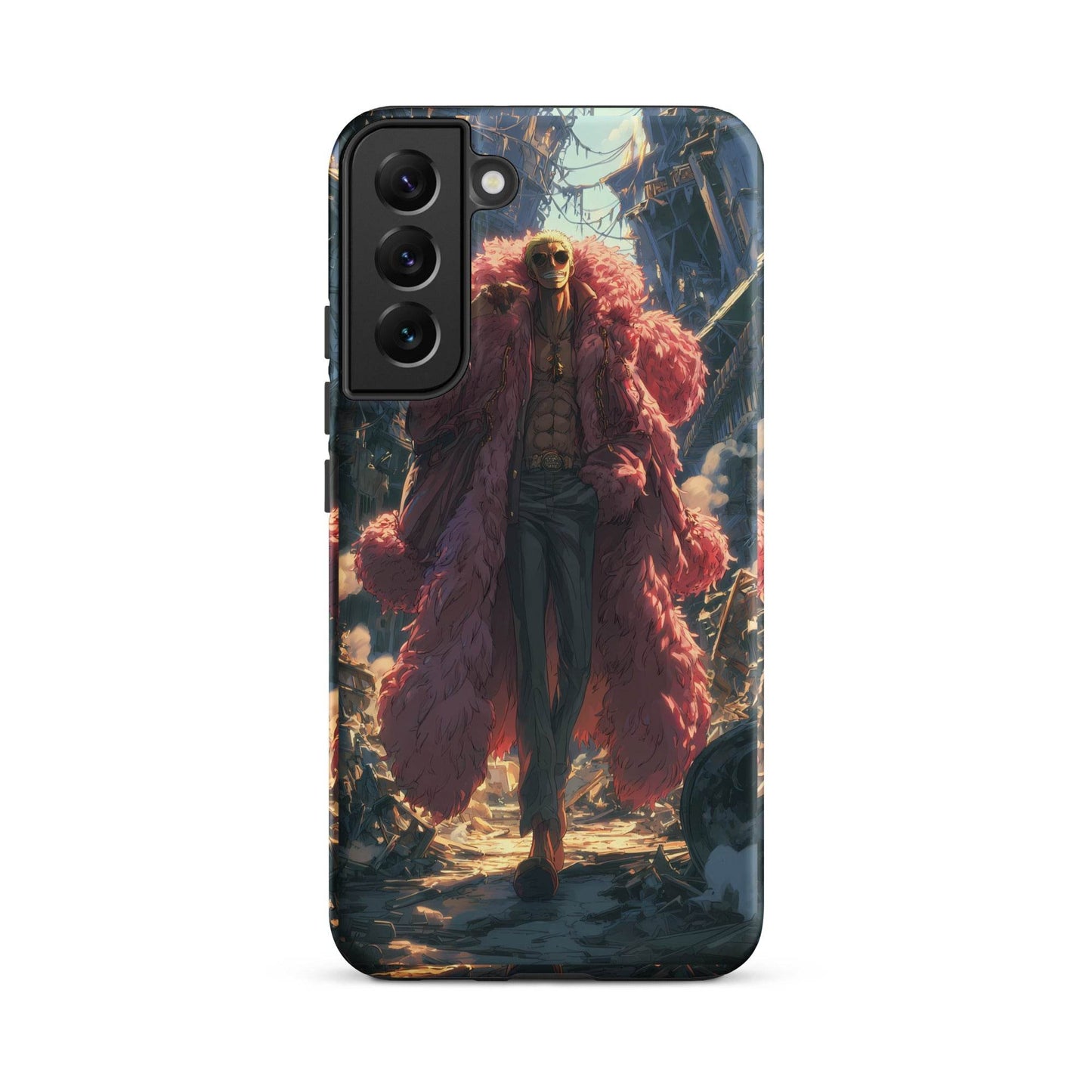 Donquixote Doflamingo King of Dressrosa, One Piece Anime Tough case for Samsung® - Chromavolt