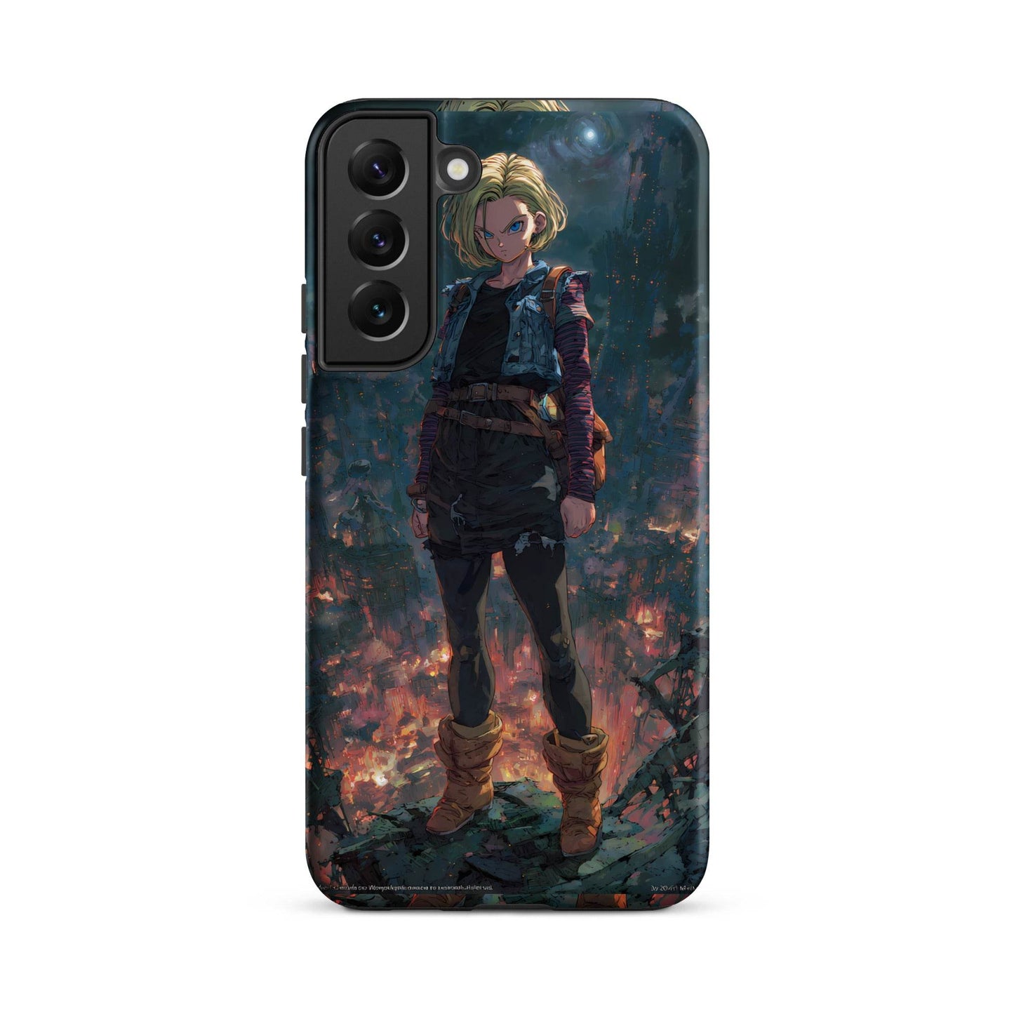 Android 18 Dragon Ball Z Anime Tough case for Samsung® - Chromavolt