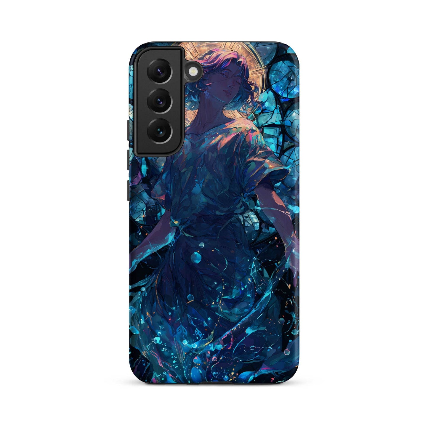 Aquarius Zodiac Sign Fan Art Tough case for Samsung® - Chromavolt