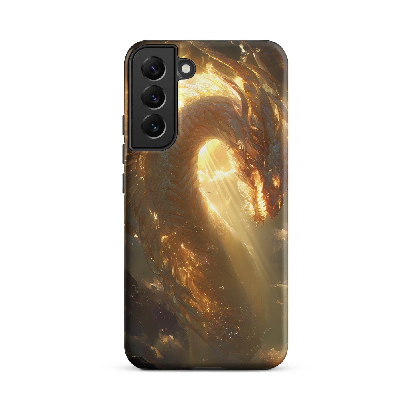 Light Dragon: The Celestial Flame Tough case for Samsung® - Chromavolt