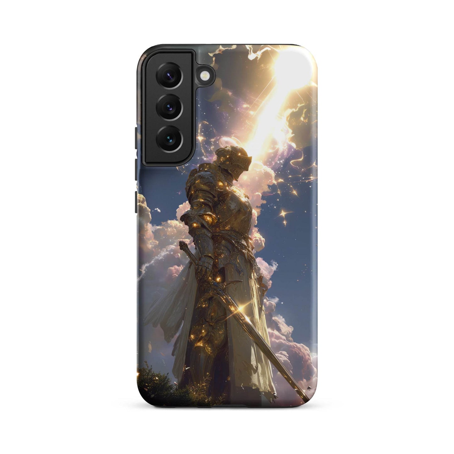 Light Elemental Knight, Original Anime Art Tough case for Samsung® - Chromavolt