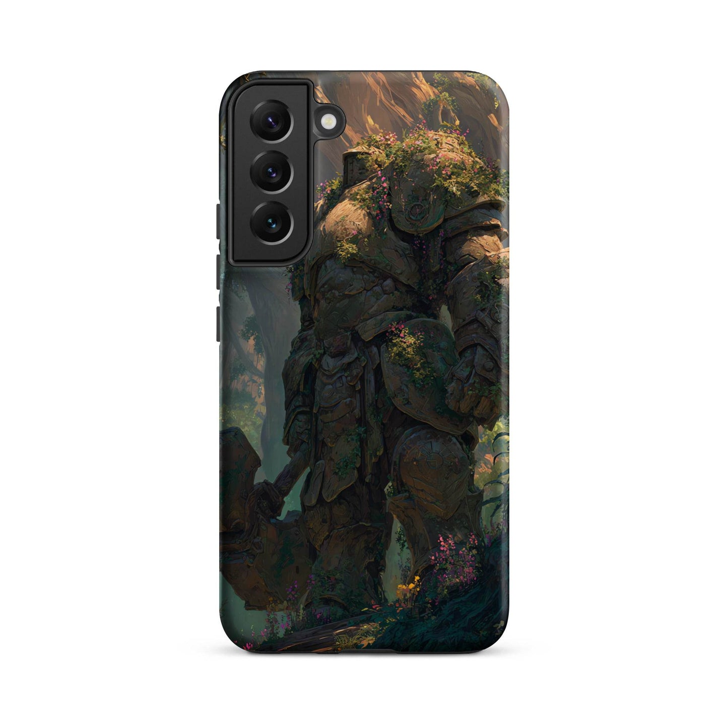 Earth Elemental Knight, Original Anime Art Tough case for Samsung® - Chromavolt