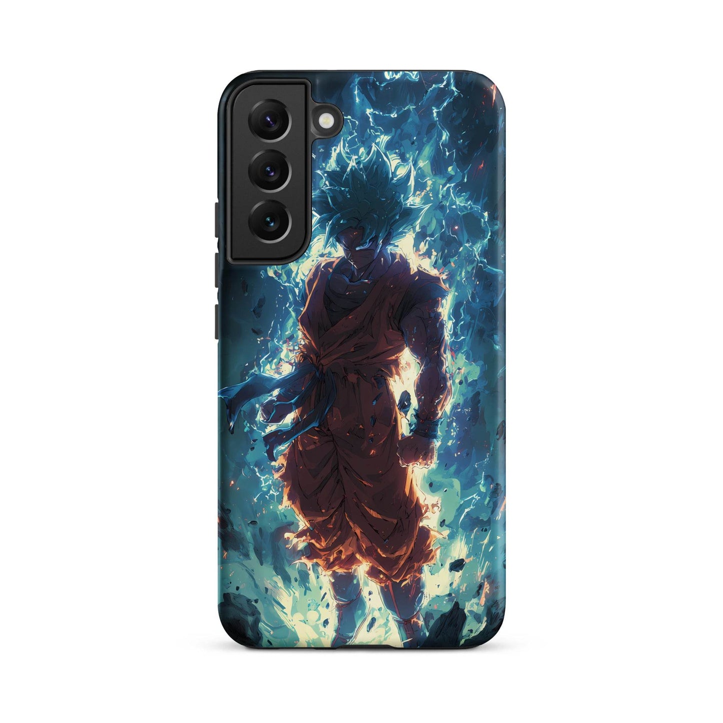 Super Saiyan Blue Goku, Dragon Ball Super Anime Fan Art Tough case for Samsung® - Chromavolt