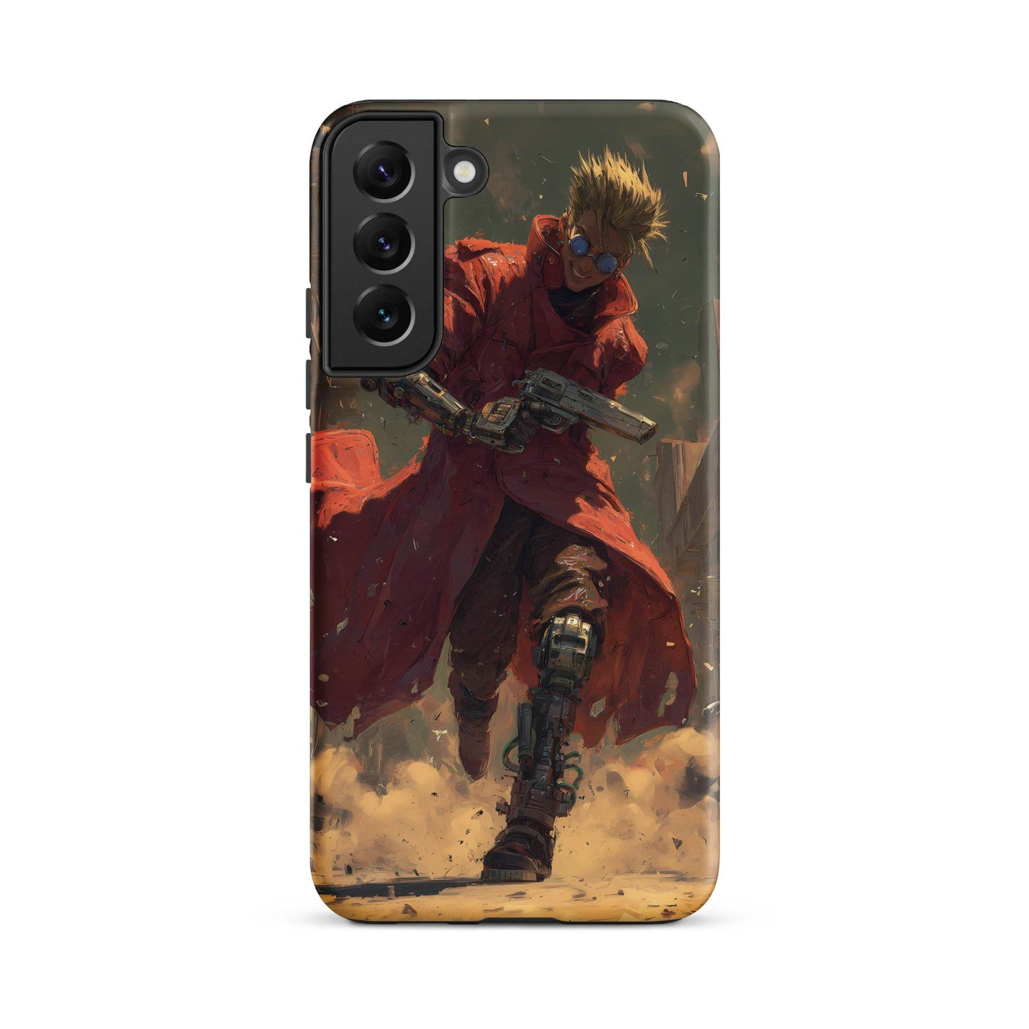Vash the Stampede, Trigun Anime Fan Art Tough case for Samsung® - Chromavolt