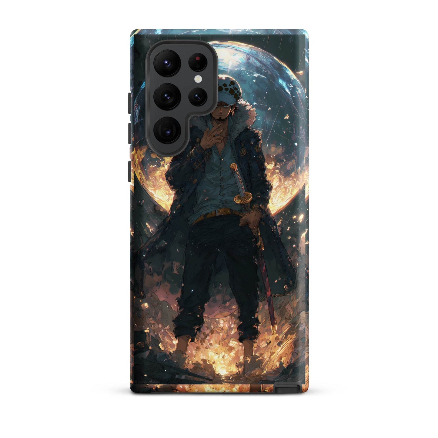 Trafalgar D. Water Law, One Piece Anime Tough case for Samsung® - Chromavolt