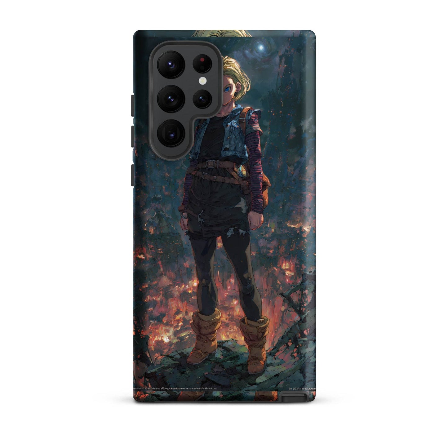 Android 18 Dragon Ball Z Anime Tough case for Samsung® - Chromavolt