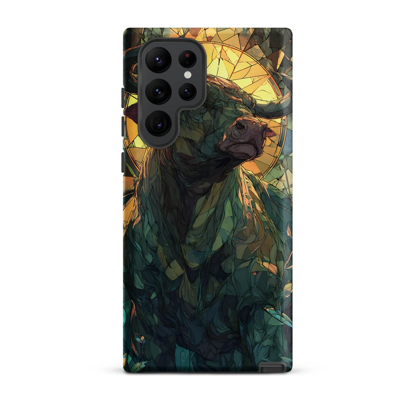 Taurus Zodiac Sign Fan Art Tough case for Samsung® - Chromavolt