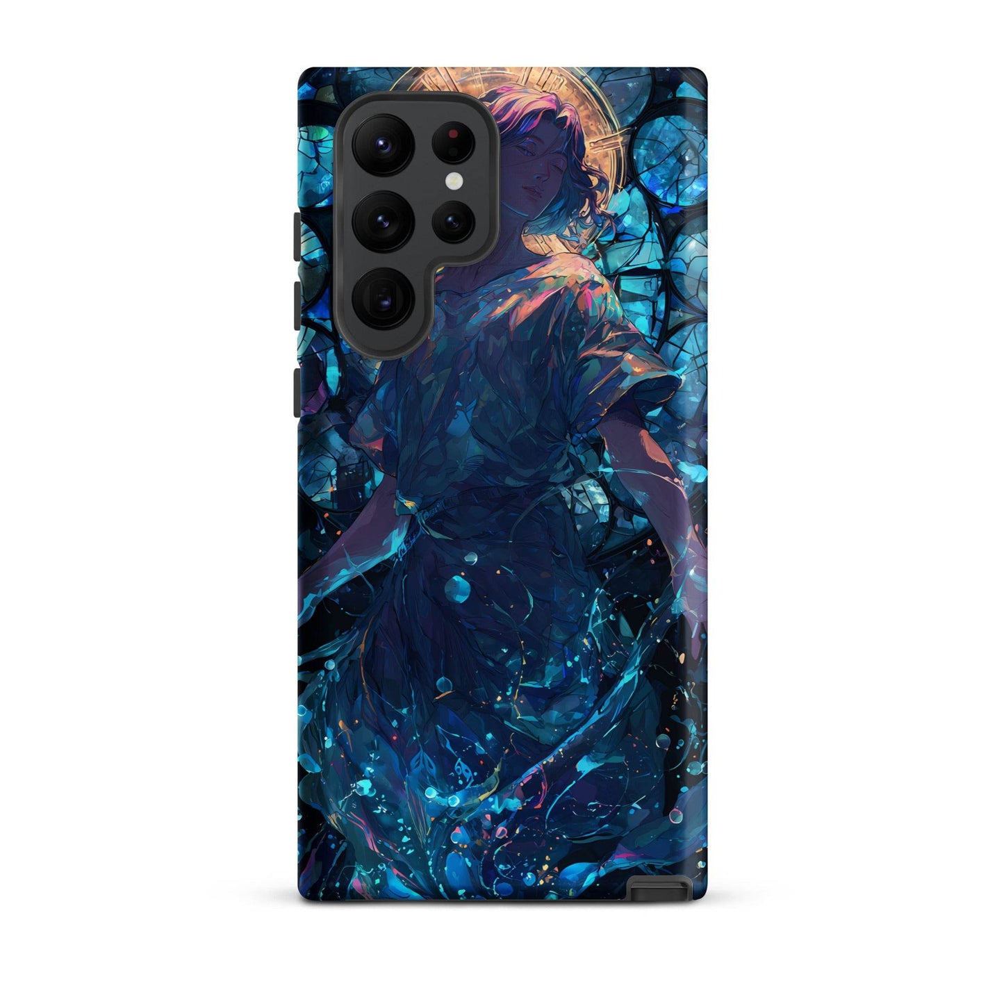 Aquarius Zodiac Sign Fan Art Tough case for Samsung® - Chromavolt