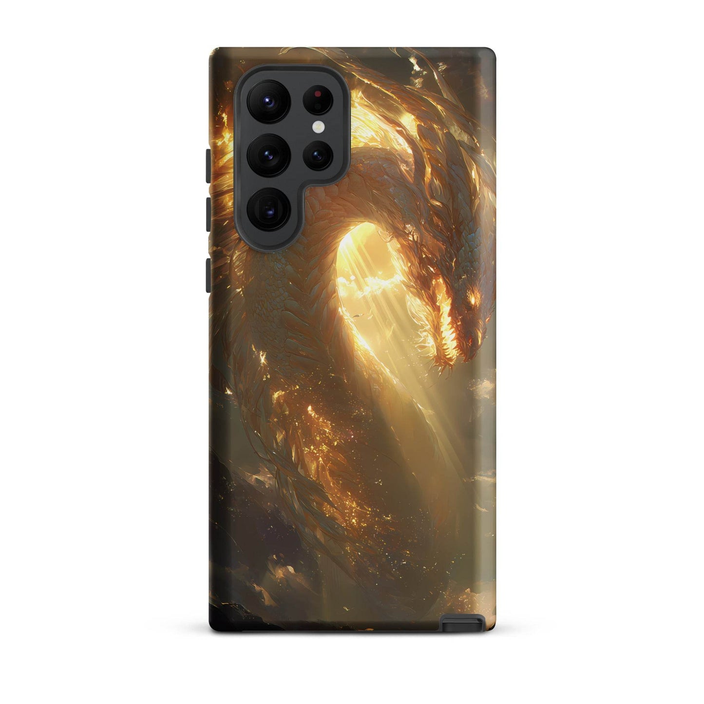 Light Dragon: The Celestial Flame Tough case for Samsung® - Chromavolt