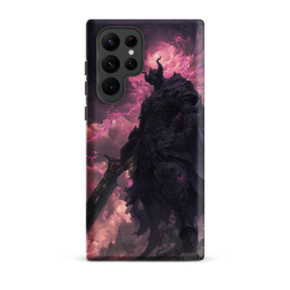 Dark Elemental Knight, Original Anime Art Tough case for Samsung® - Chromavolt