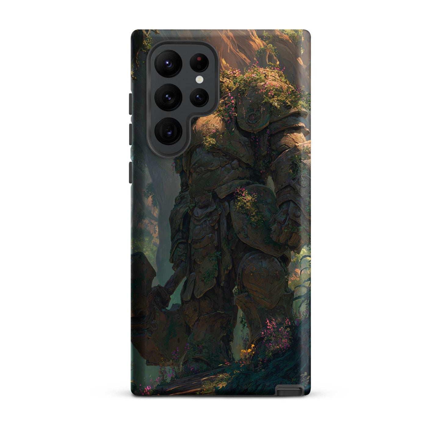 Earth Elemental Knight, Original Anime Art Tough case for Samsung® - Chromavolt