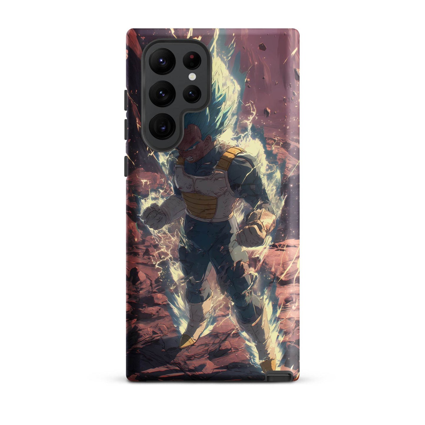 Super Saiyan Blue Vegeta, Dragon Ball Super Anime Fan Art Tough case for Samsung® - Chromavolt