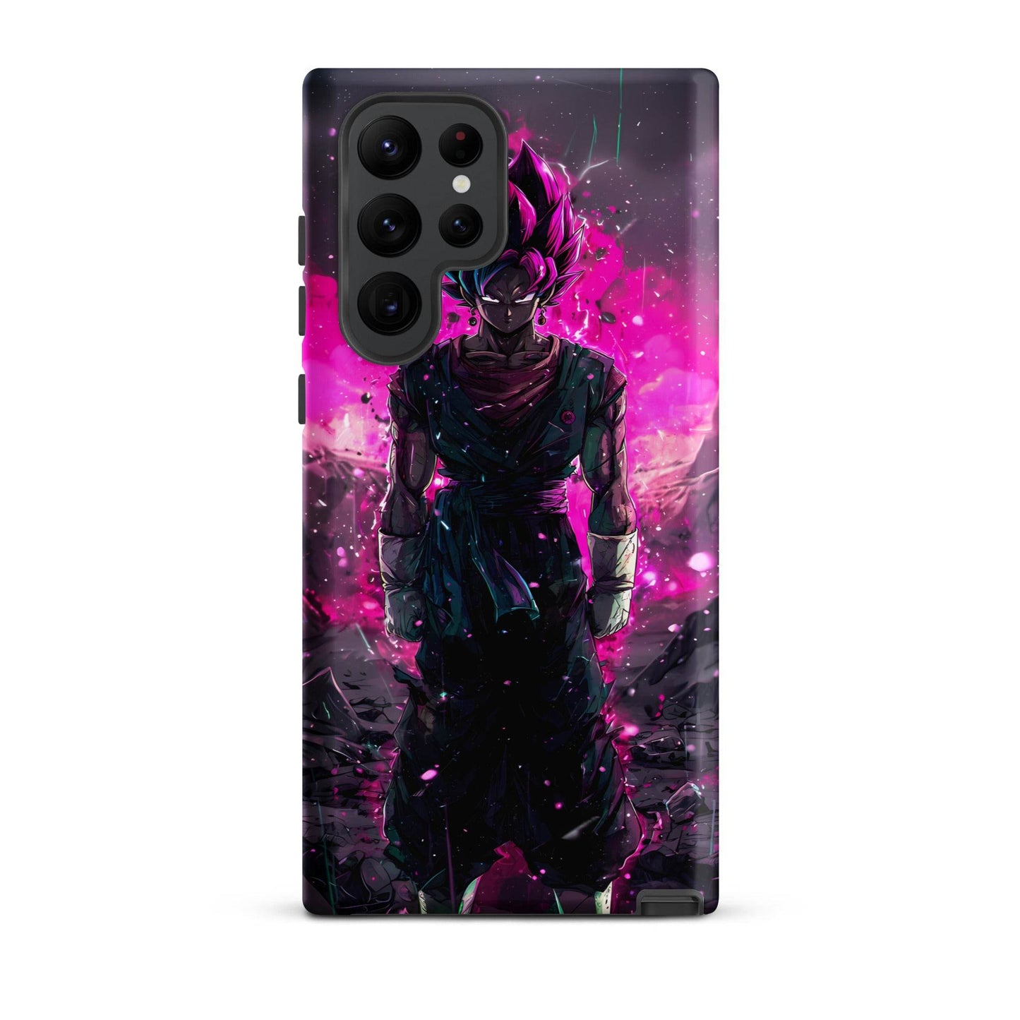 Super Saiyan Blue and Pink Rose Vegito, Dragon Ball Super Anime Fan Art Tough case for Samsung® - Chromavolt