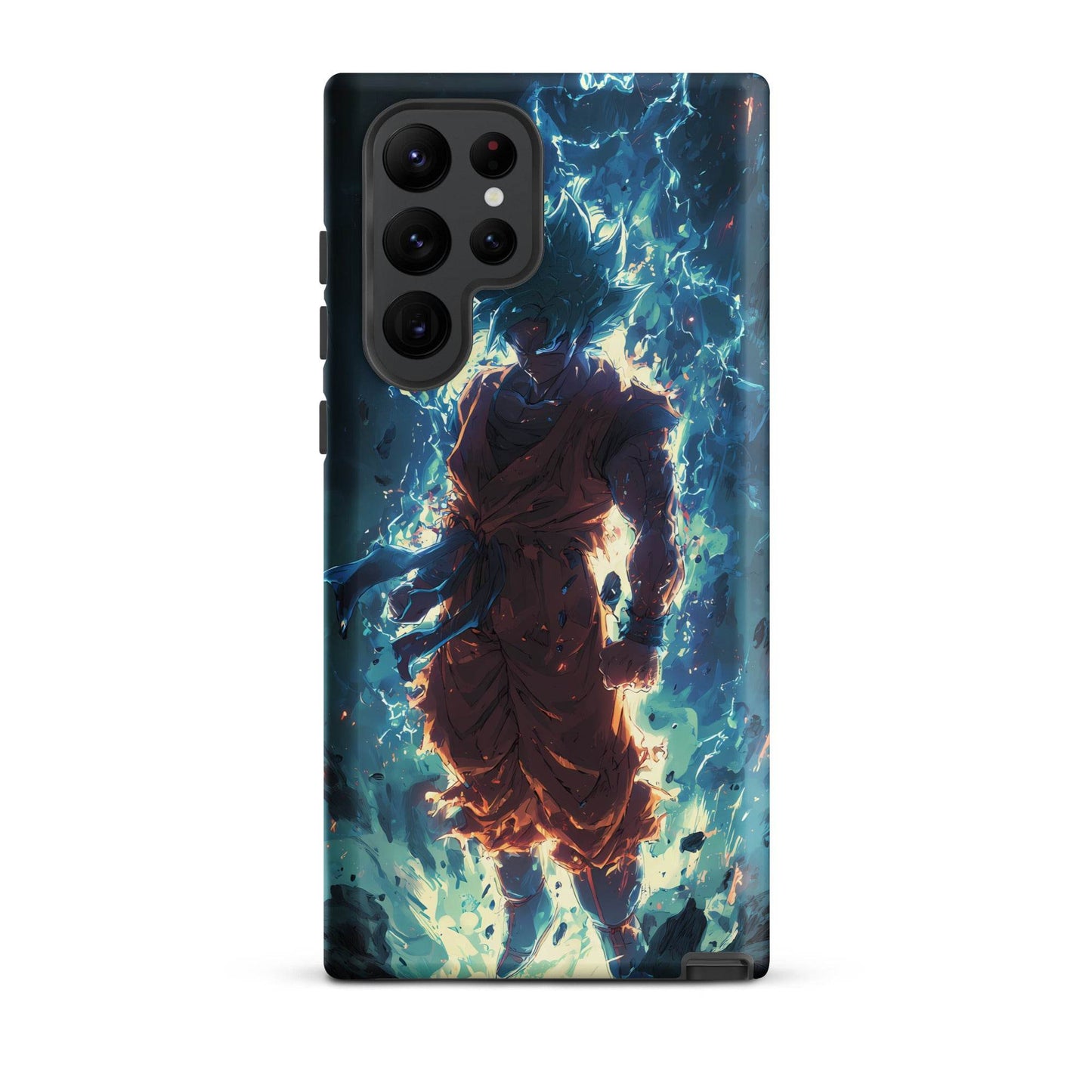 Super Saiyan Blue Goku, Dragon Ball Super Anime Fan Art Tough case for Samsung® - Chromavolt