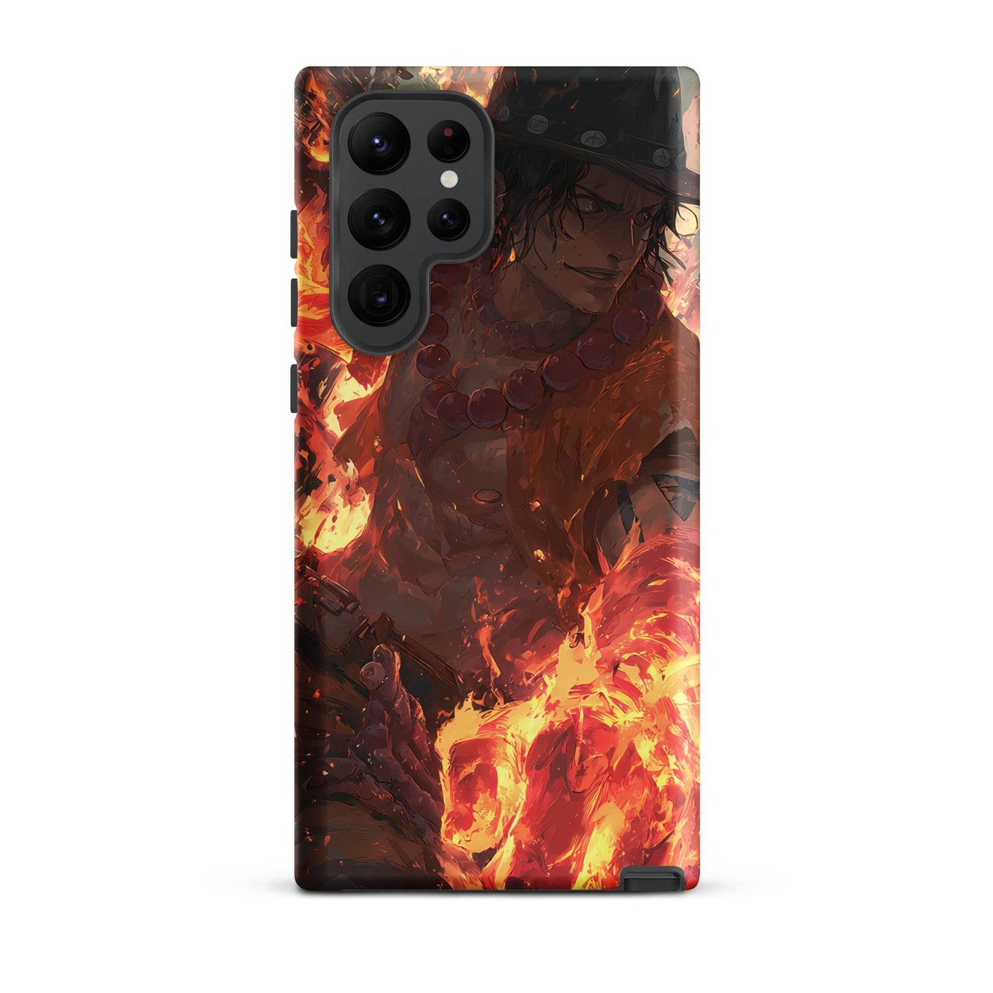 Fire Fist Ace, One Piece Portgas D. Ace Anime Fan Art Tough case for Samsung® - Chromavolt