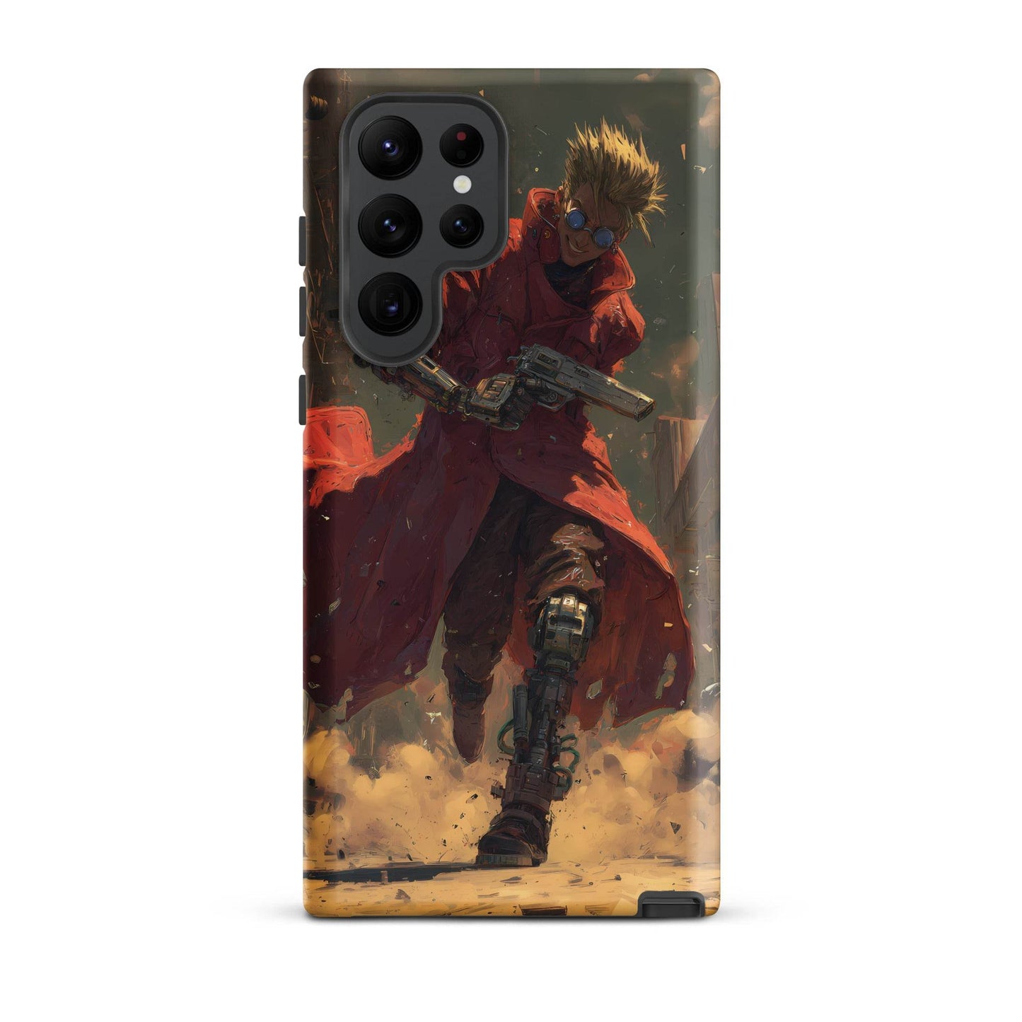 Vash the Stampede, Trigun Anime Fan Art Tough case for Samsung® - Chromavolt