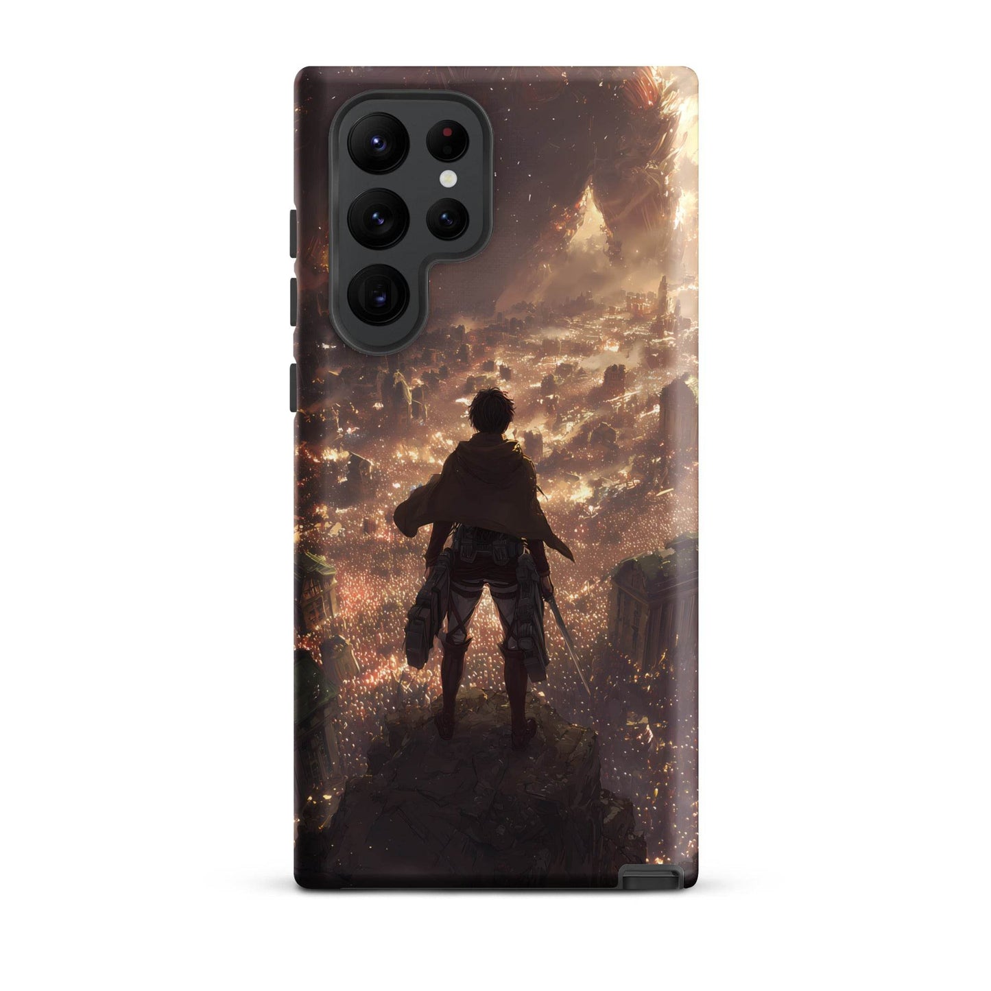 Eren Jaeger, Attack On Titan Anime Fan Art Tough case for Samsung® - Chromavolt