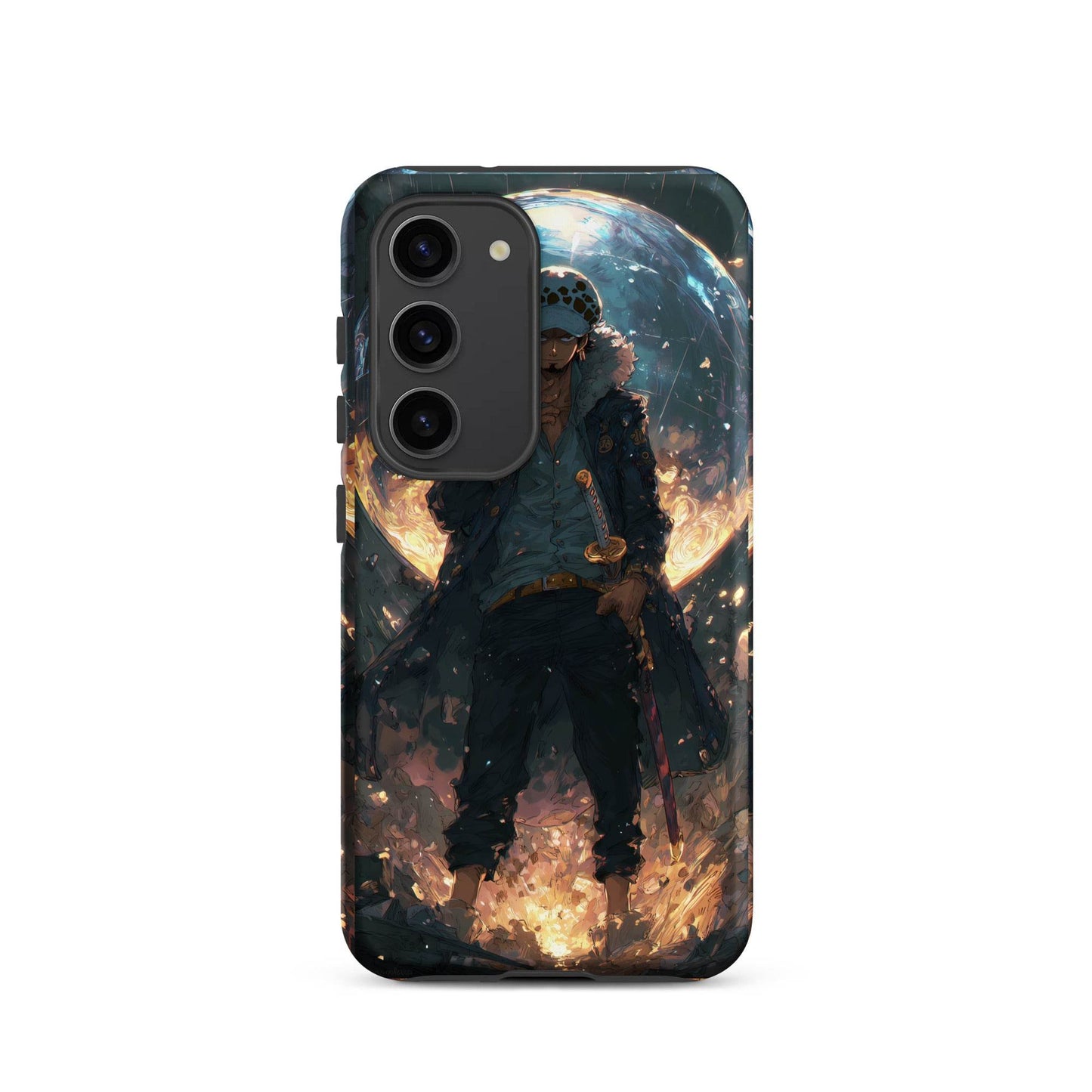 Trafalgar D. Water Law, One Piece Anime Tough case for Samsung® - Chromavolt