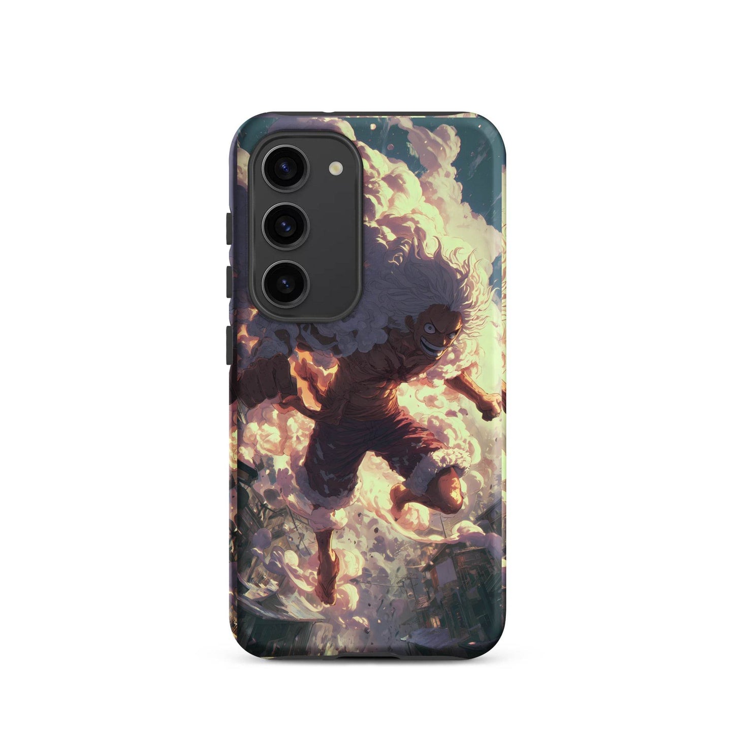 Monkey D Luffy Gear 5 Sun God Nika, One Piece Tough case for Samsung® - Chromavolt