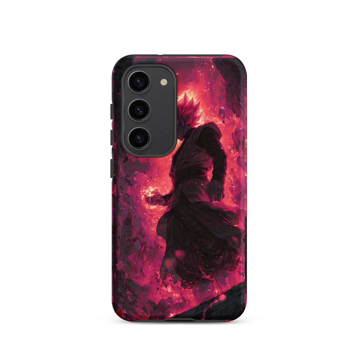 Zamasu Goku Black, Pink Rose Super Saiyan Dragon Ball Tough case for Samsung® - Chromavolt