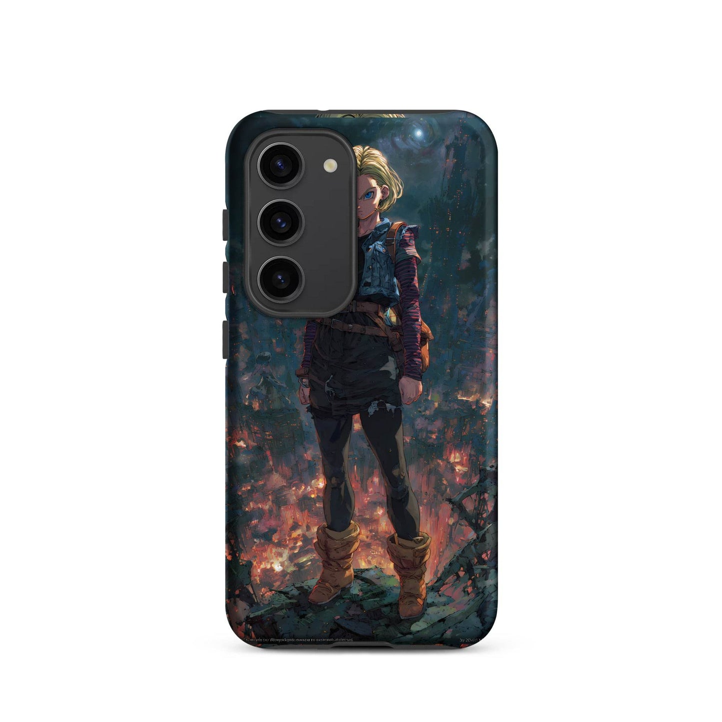 Android 18 Dragon Ball Z Anime Tough case for Samsung® - Chromavolt