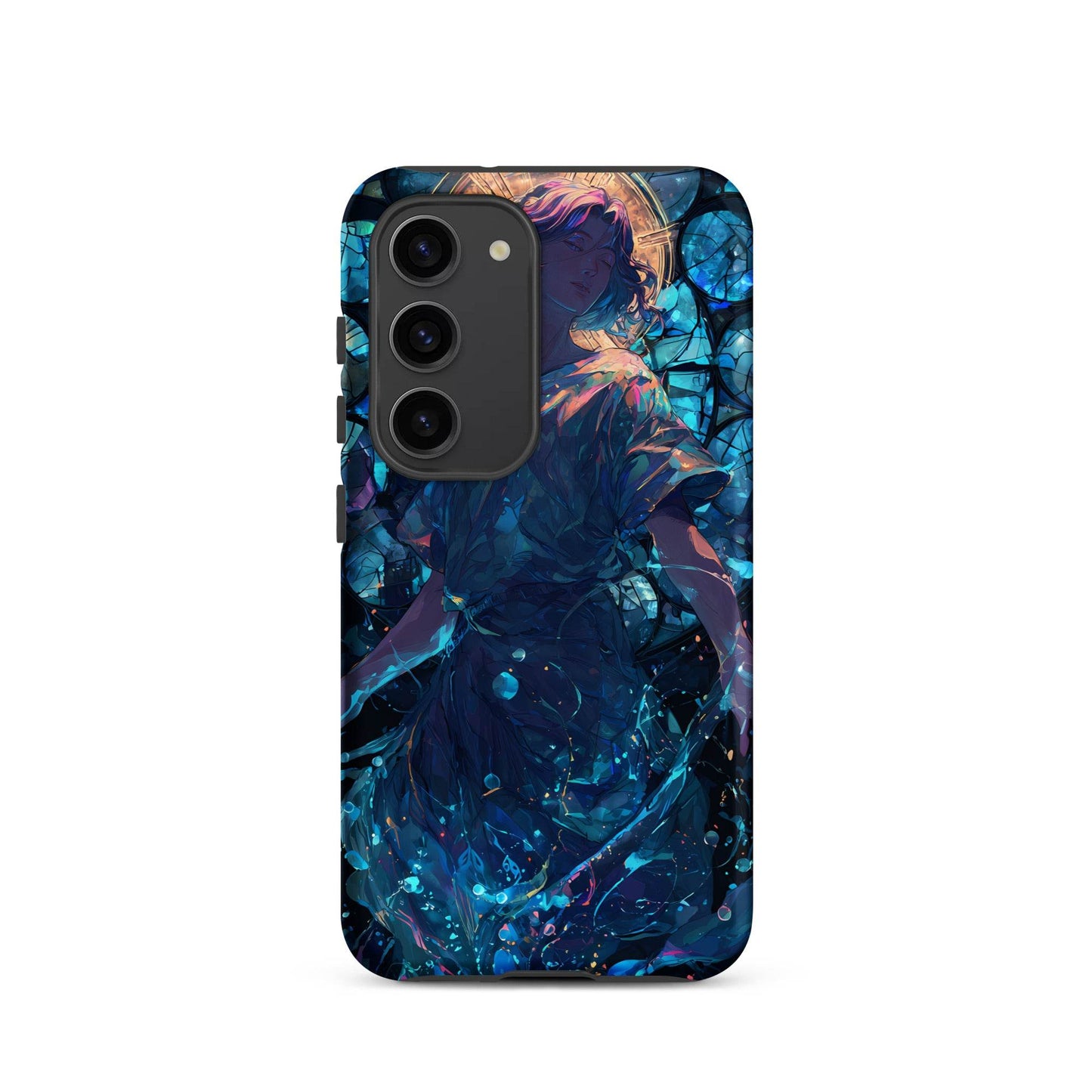 Aquarius Zodiac Sign Fan Art Tough case for Samsung® - Chromavolt