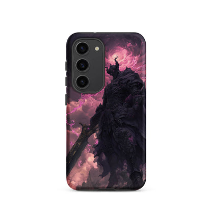 Dark Elemental Knight, Original Anime Art Tough case for Samsung® - Chromavolt