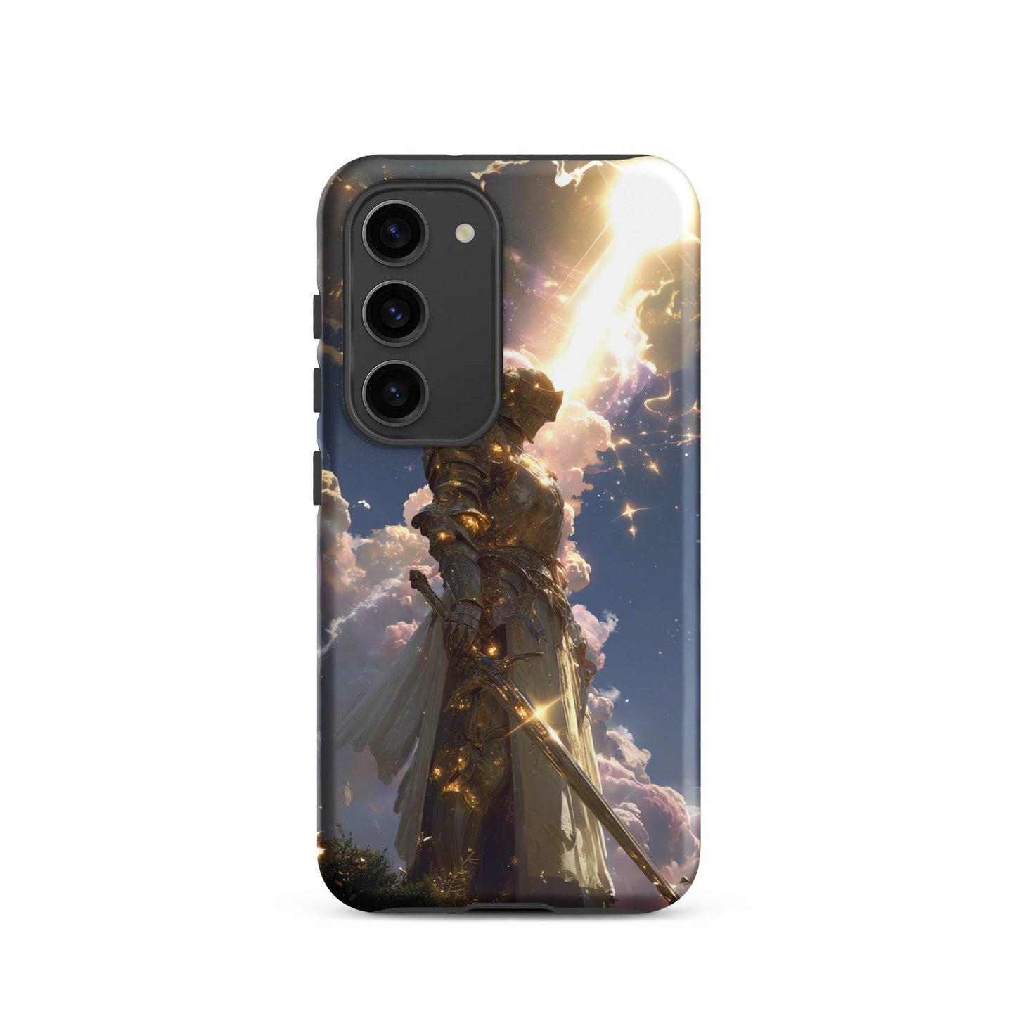 Light Elemental Knight, Original Anime Art Tough case for Samsung® - Chromavolt