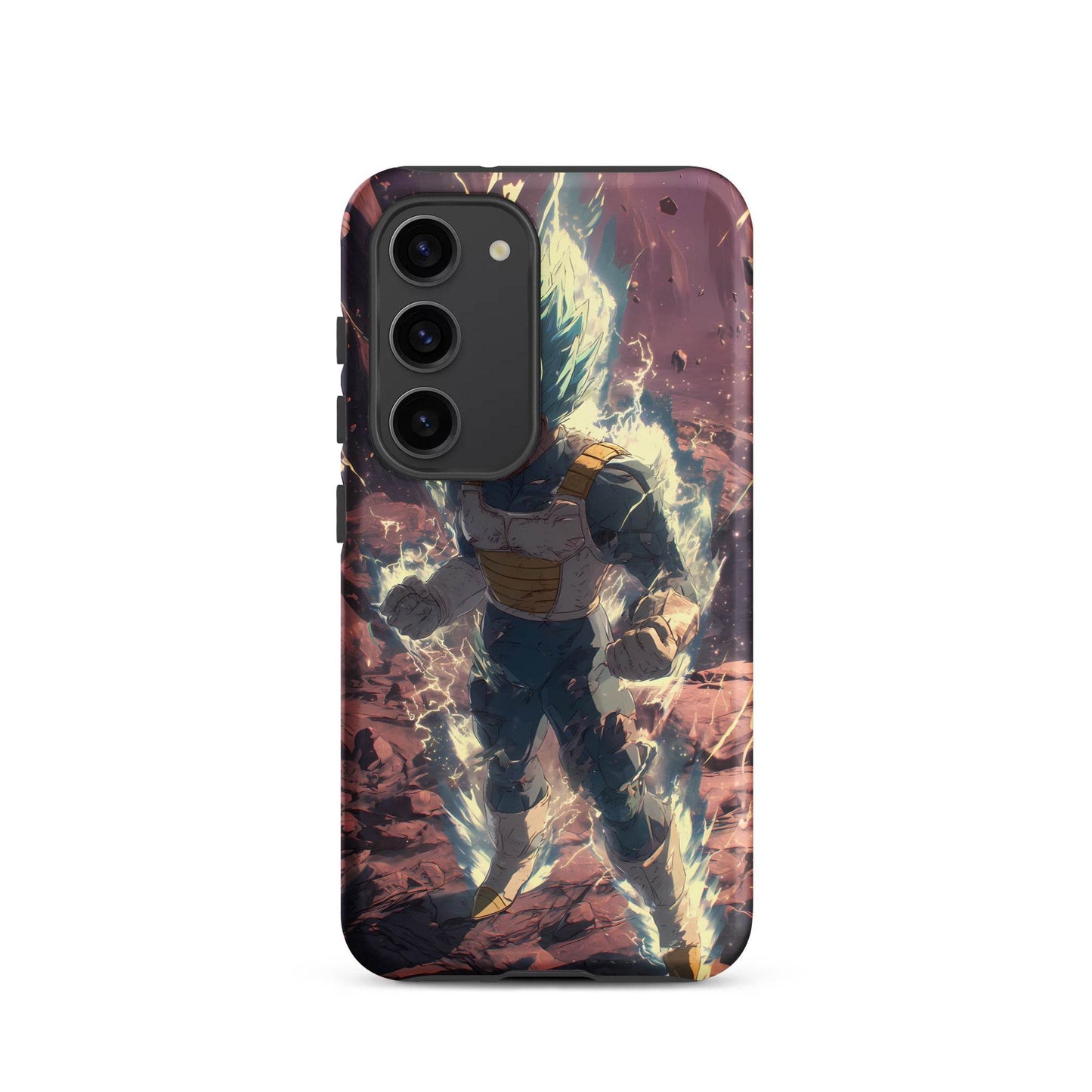 Super Saiyan Blue Vegeta, Dragon Ball Super Anime Fan Art Tough case for Samsung® - Chromavolt