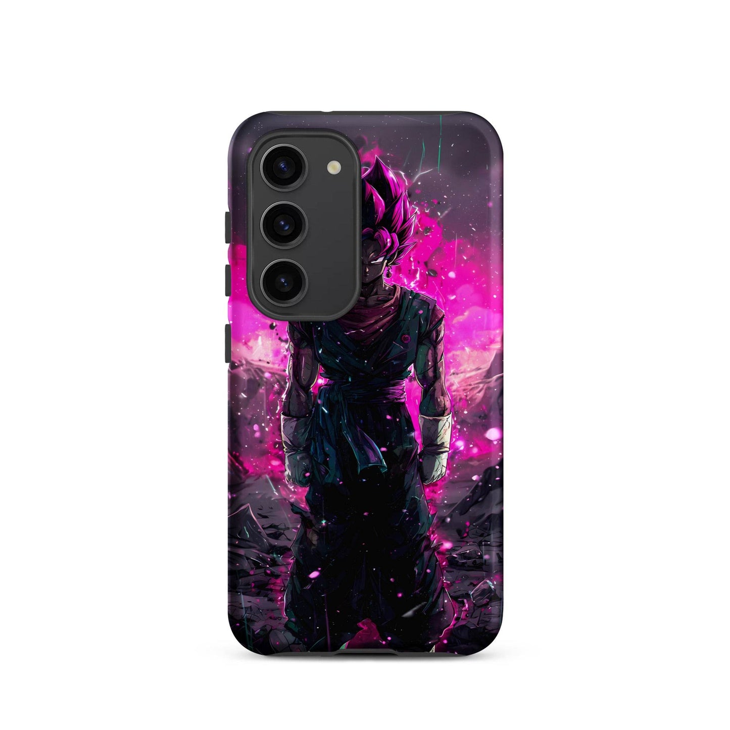 Super Saiyan Blue and Pink Rose Vegito, Dragon Ball Super Anime Fan Art Tough case for Samsung® - Chromavolt