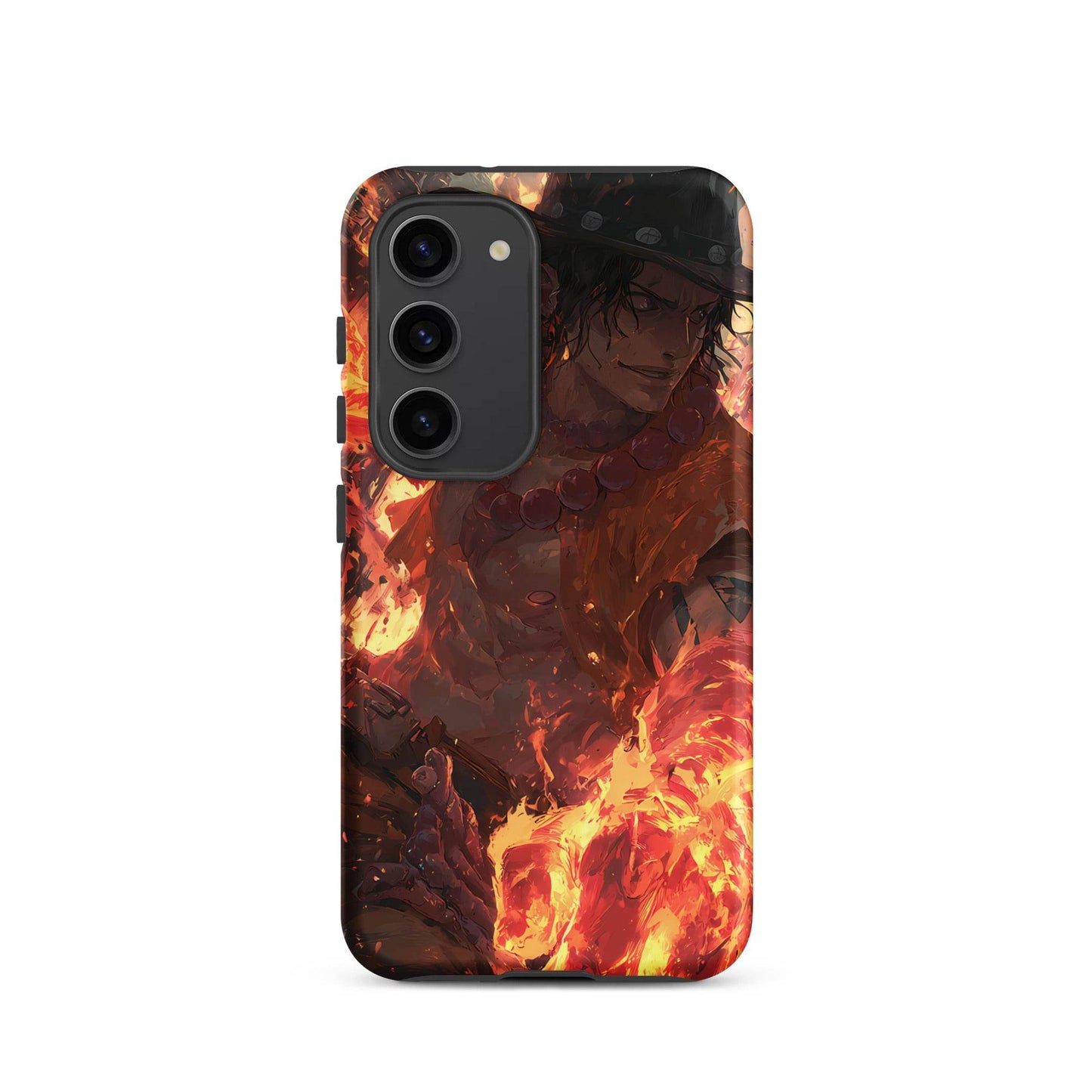 Fire Fist Ace, One Piece Portgas D. Ace Anime Fan Art Tough case for Samsung® - Chromavolt