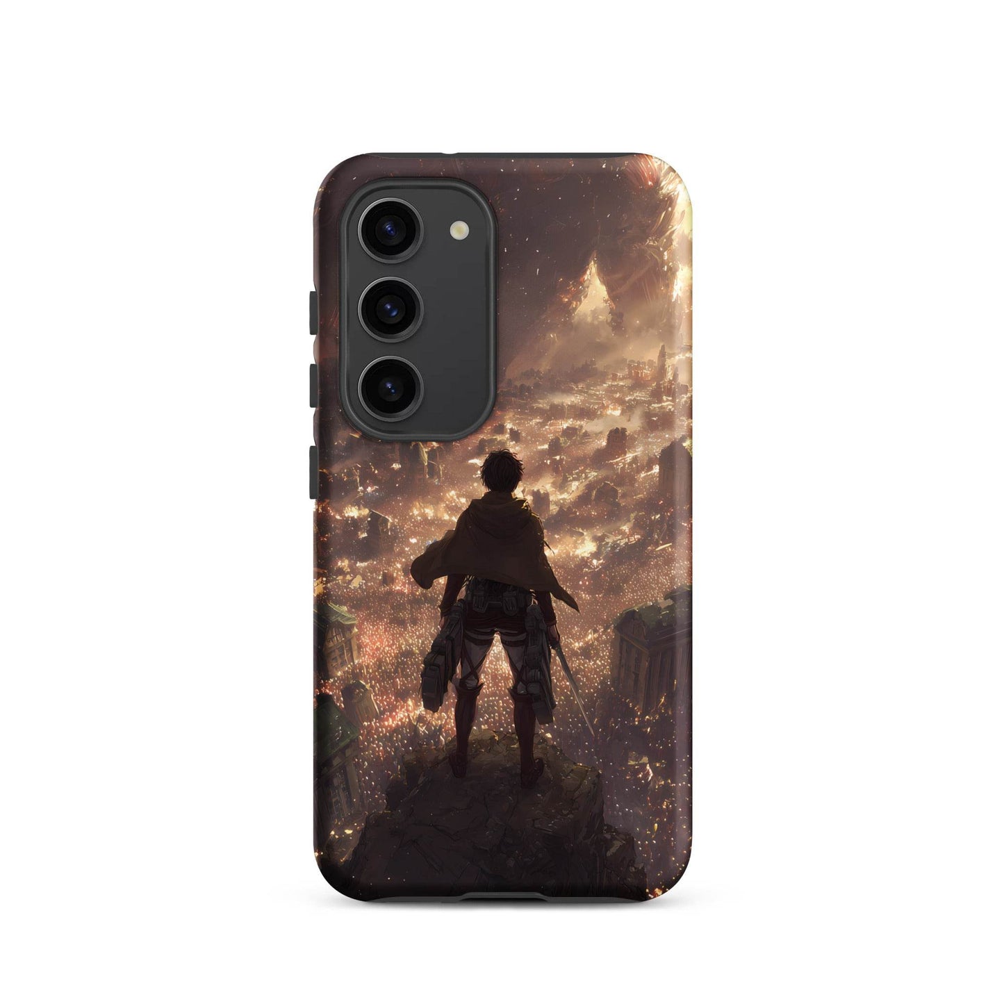 Eren Jaeger, Attack On Titan Anime Fan Art Tough case for Samsung® - Chromavolt