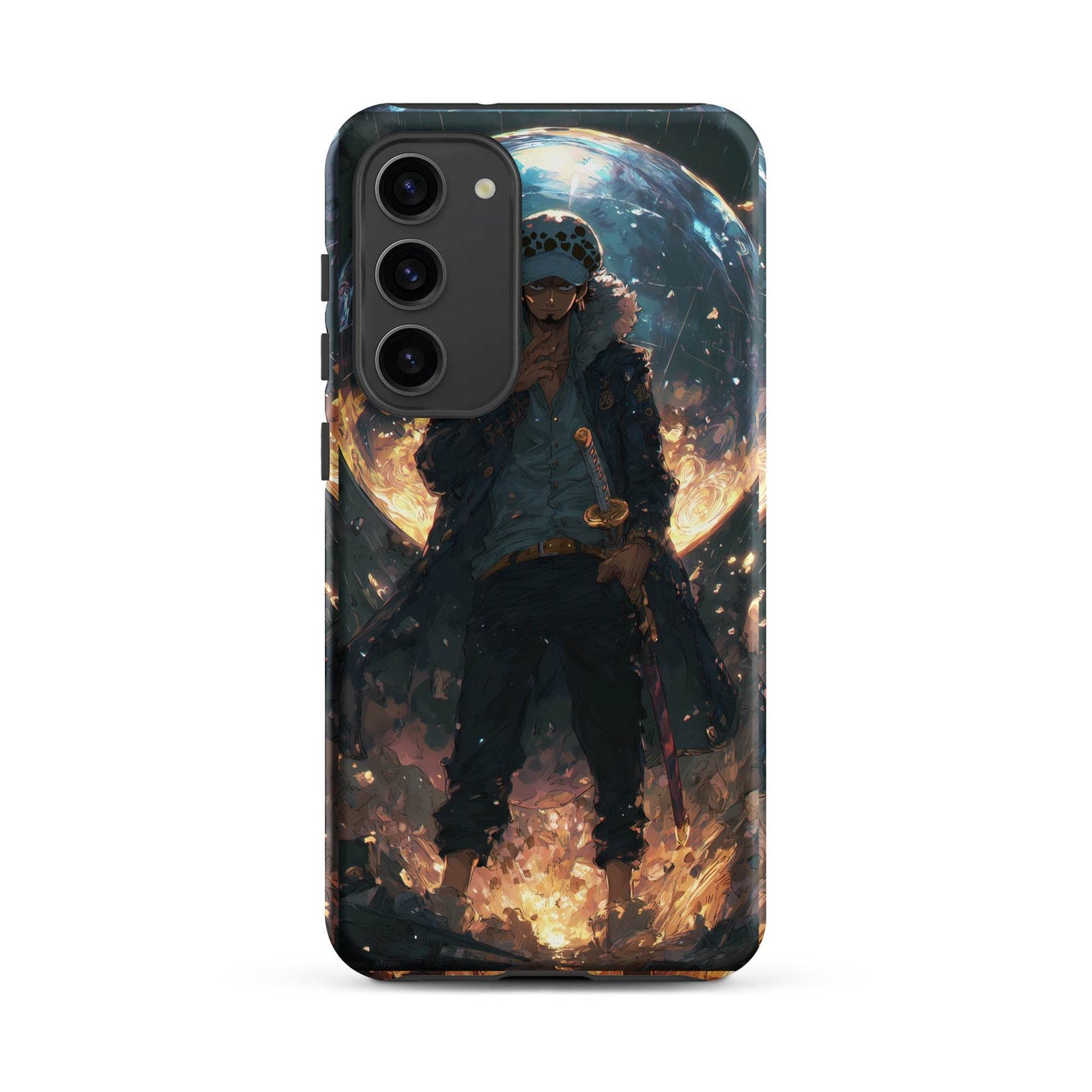 Trafalgar D. Water Law, One Piece Anime Tough case for Samsung® - Chromavolt